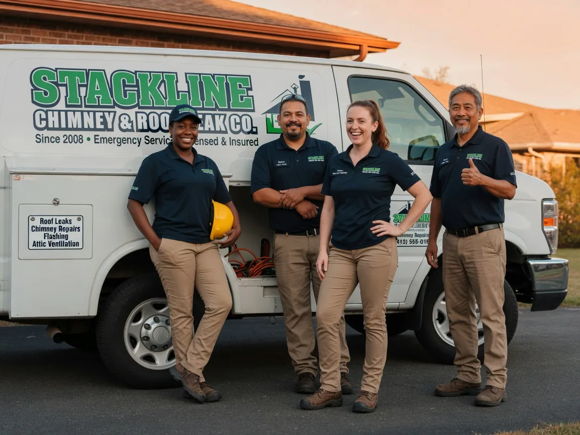 Chimney flashing repair company in Shermans Dale, PA